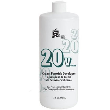 Super Star 20 Volume Cream Peroxide Developer – 4 oz - ANNS BEAUTY SUPPLY